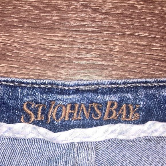 Womens St John Bay Bootcut Dark Wash Jean Size 32x30 - Picture 3 of 9
